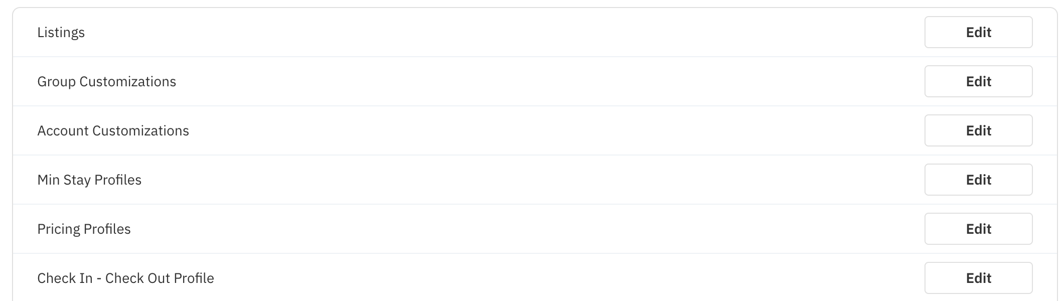 Permission options with grant view and edit access to all listings selected